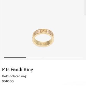 FENDI RING AUTHENTIC